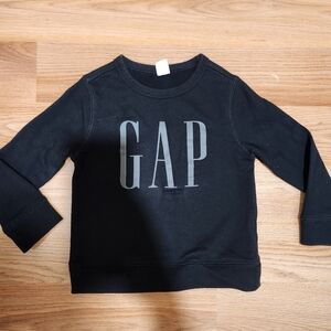 GAP Toddlee Kids Black Long Sleeve Sweater Shirt 3T